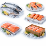 frozen salmon
